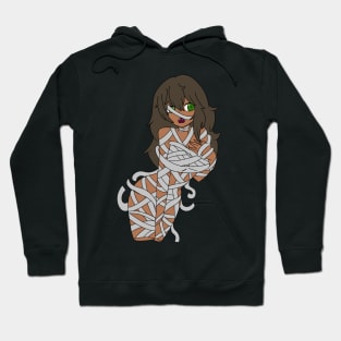 Halloween Mummy Girl Hoodie